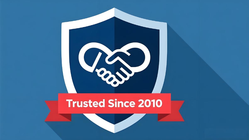 代表与美国驻上海总领事馆长期合作的基石徽章图案,采用深蓝与红色调 代表与美国驻上海总领事馆长期合作的基石徽章图案,采用深蓝与红色调